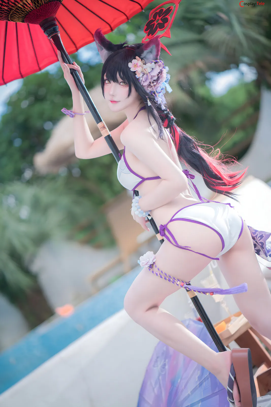 Abaoyeshitunia1 cosplay Kosaka Wakamo Swimsuit 18