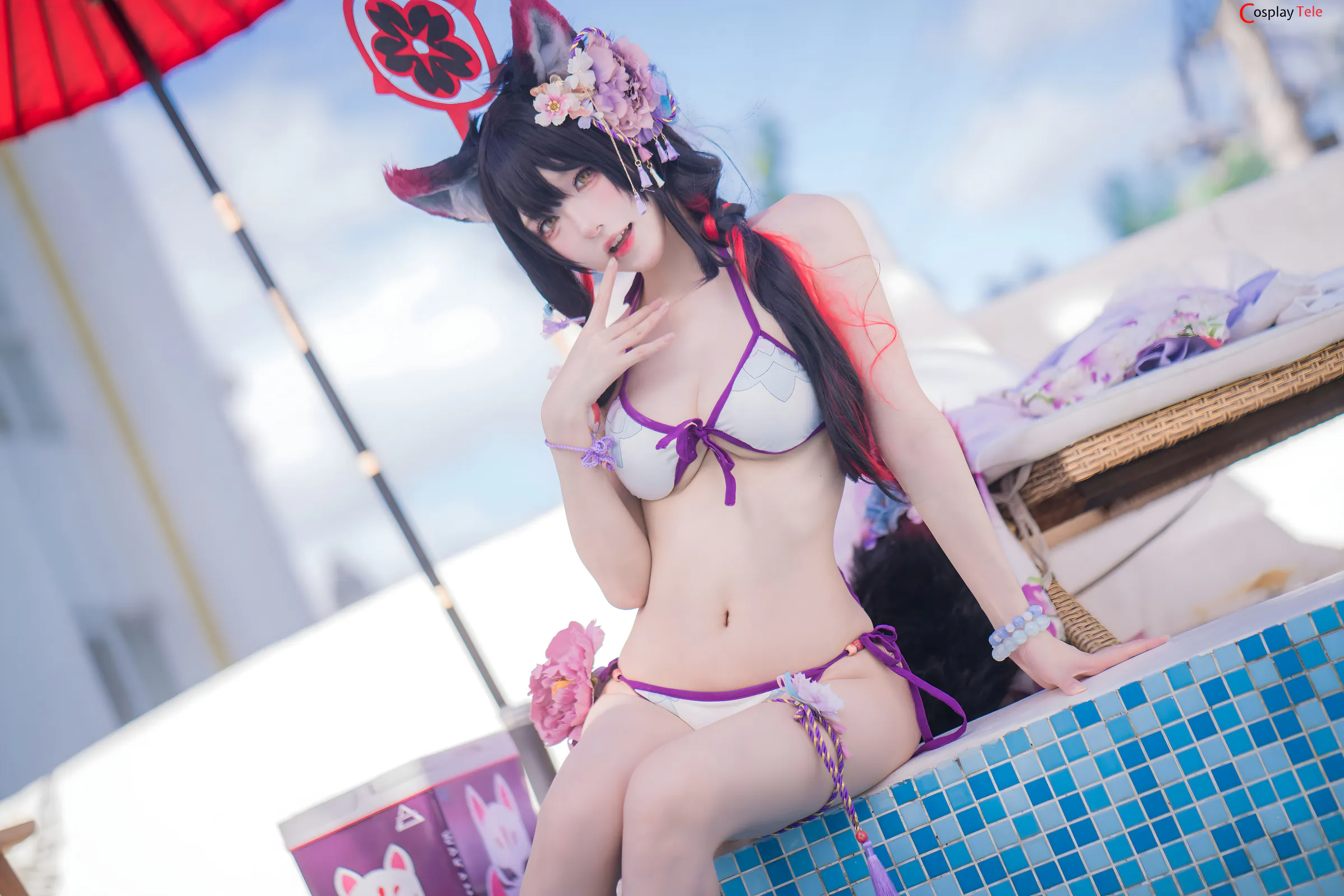 Abaoyeshitunia1 cosplay Kosaka Wakamo Swimsuit 20