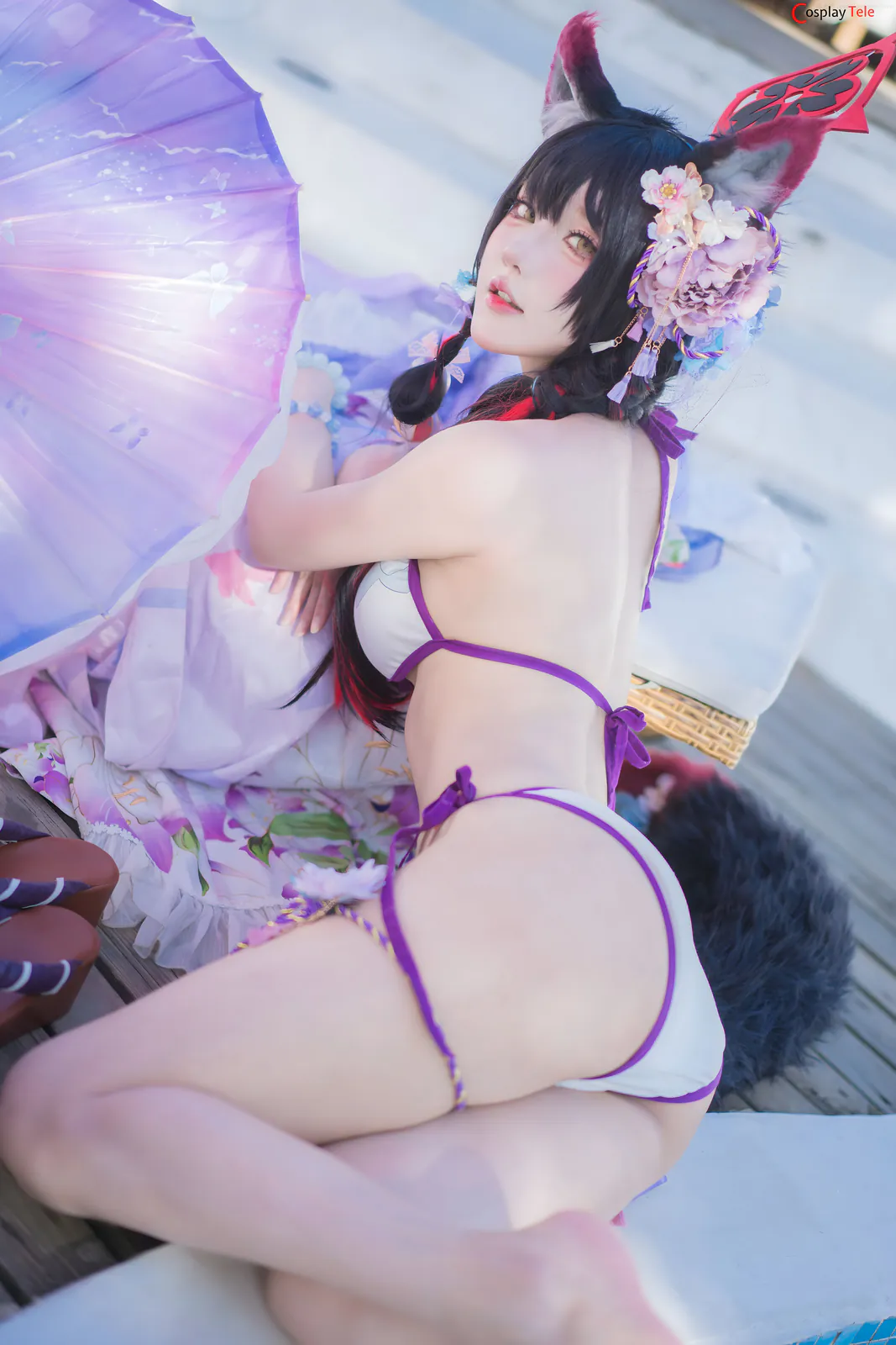 Abaoyeshitunia1 cosplay Kosaka Wakamo Swimsuit 23