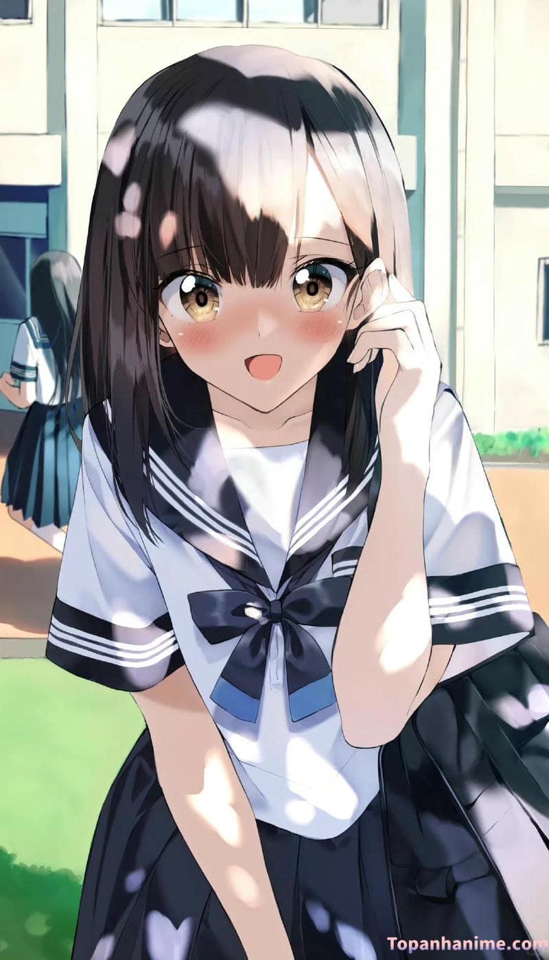 ảnh anime học sinh 3