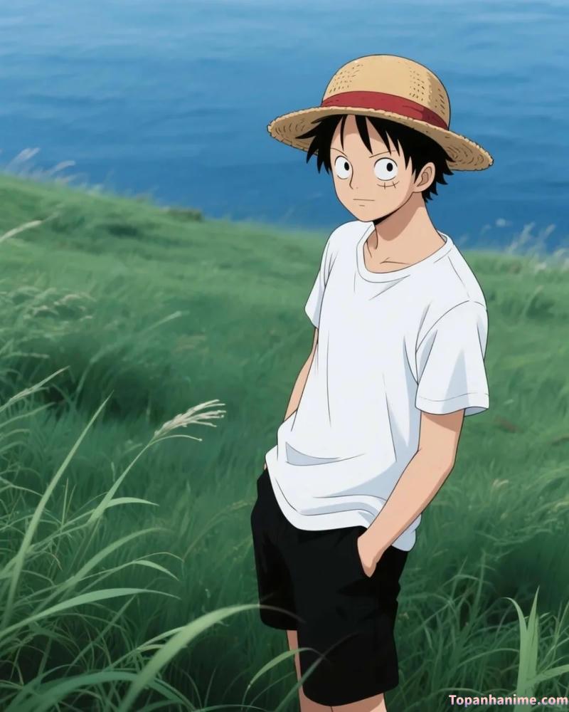 Mẫu ảnh Luffy 3