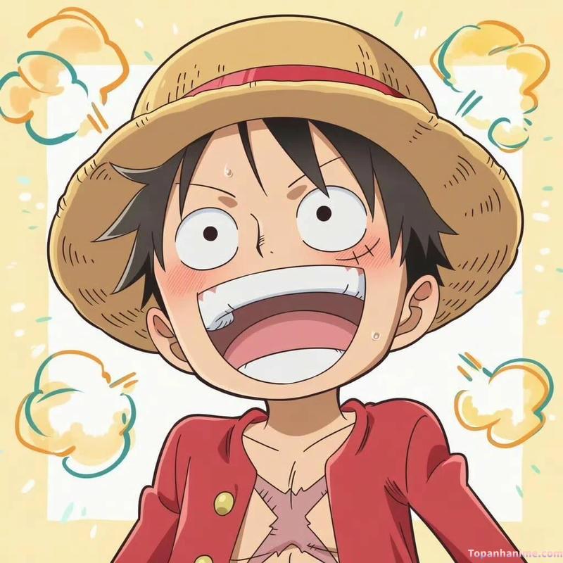 Mẫu ảnh Luffy 4