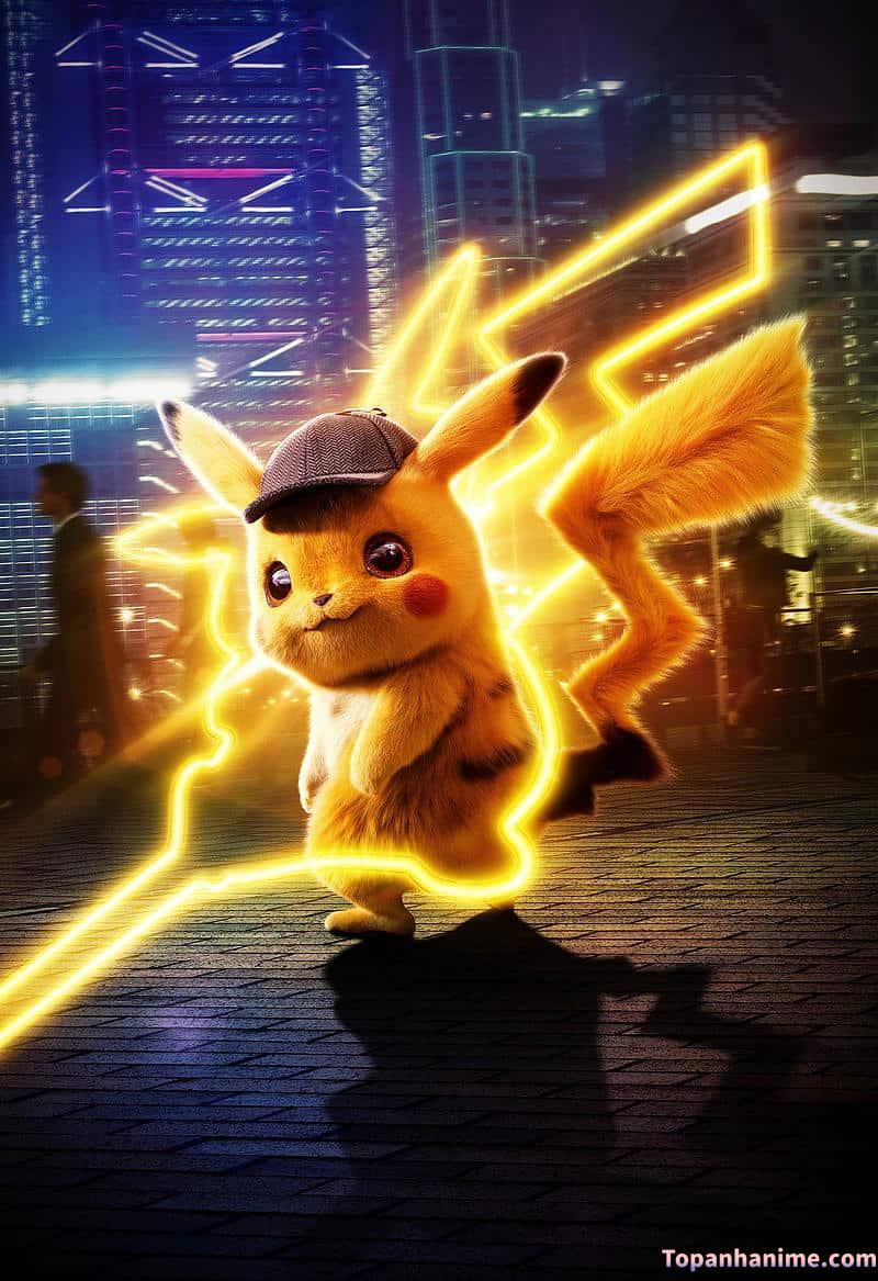 Mẫu ảnh Pikachu 3