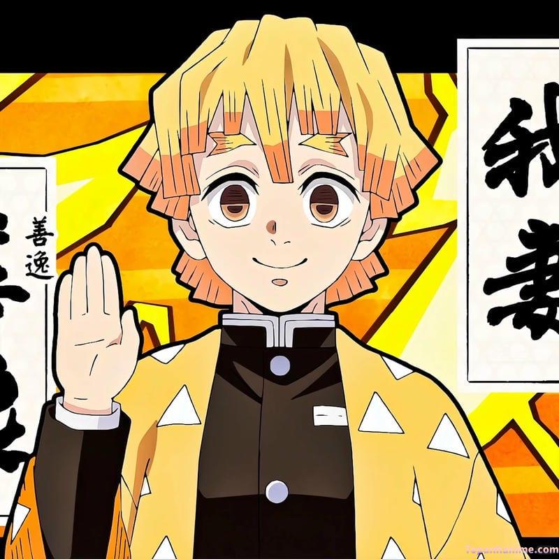 ảnh Zenitsu Agatsuma ngầu đẹp 34