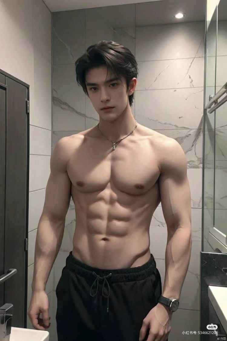 Ảnh trai 6 múi khoe body 21