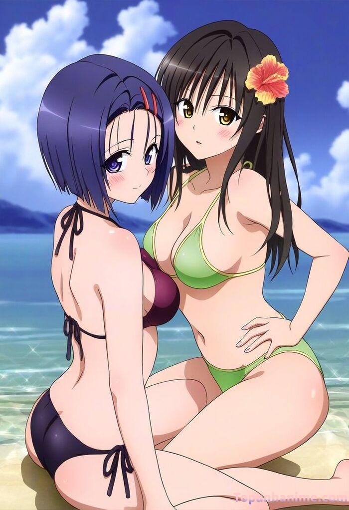 ảnh anime bikini tắm biển 14