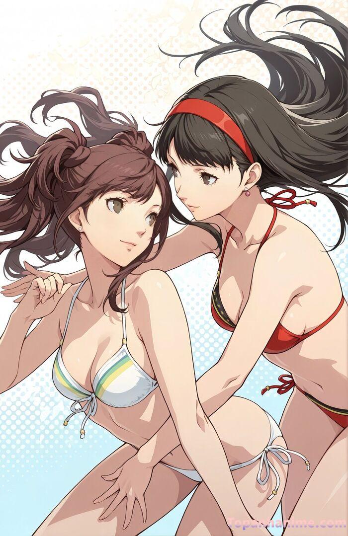 ảnh anime bikini tắm biển 16