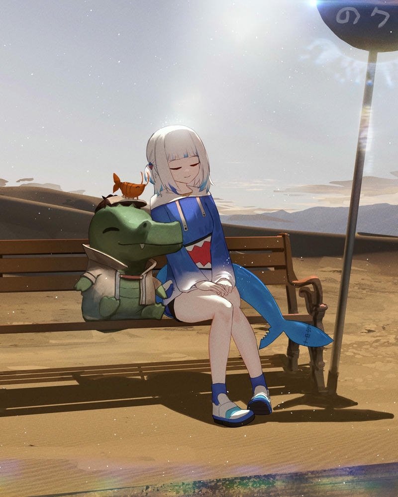 ảnh anime cá mập 6