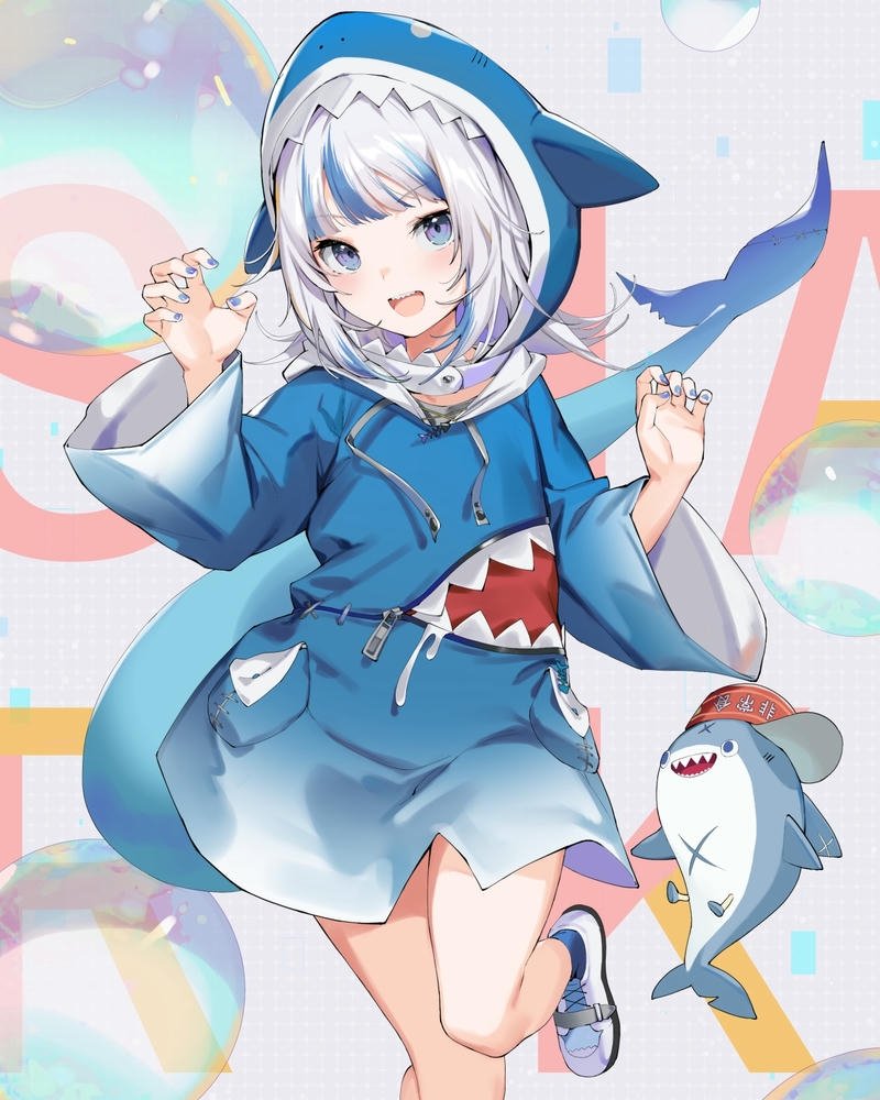 ảnh anime cá mập 24