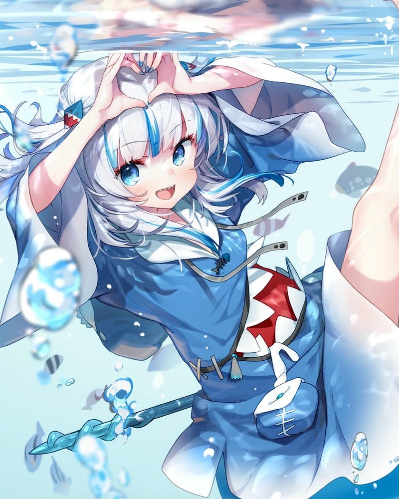 ảnh anime cá mập 19