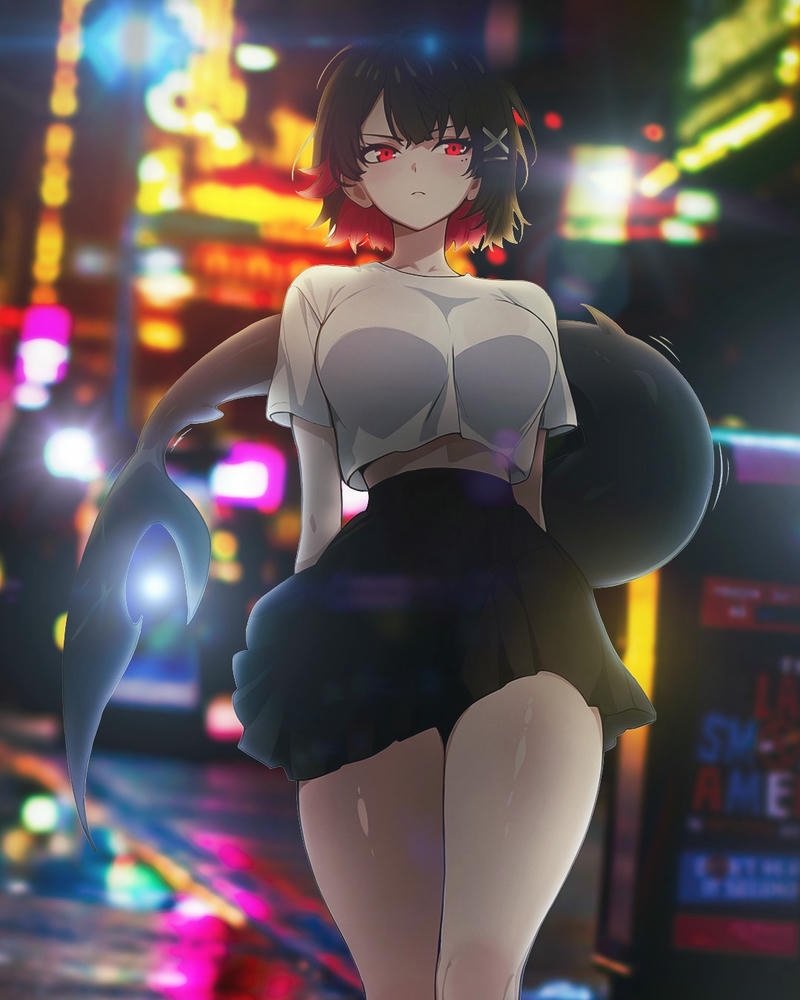 ảnh anime cá mập 16