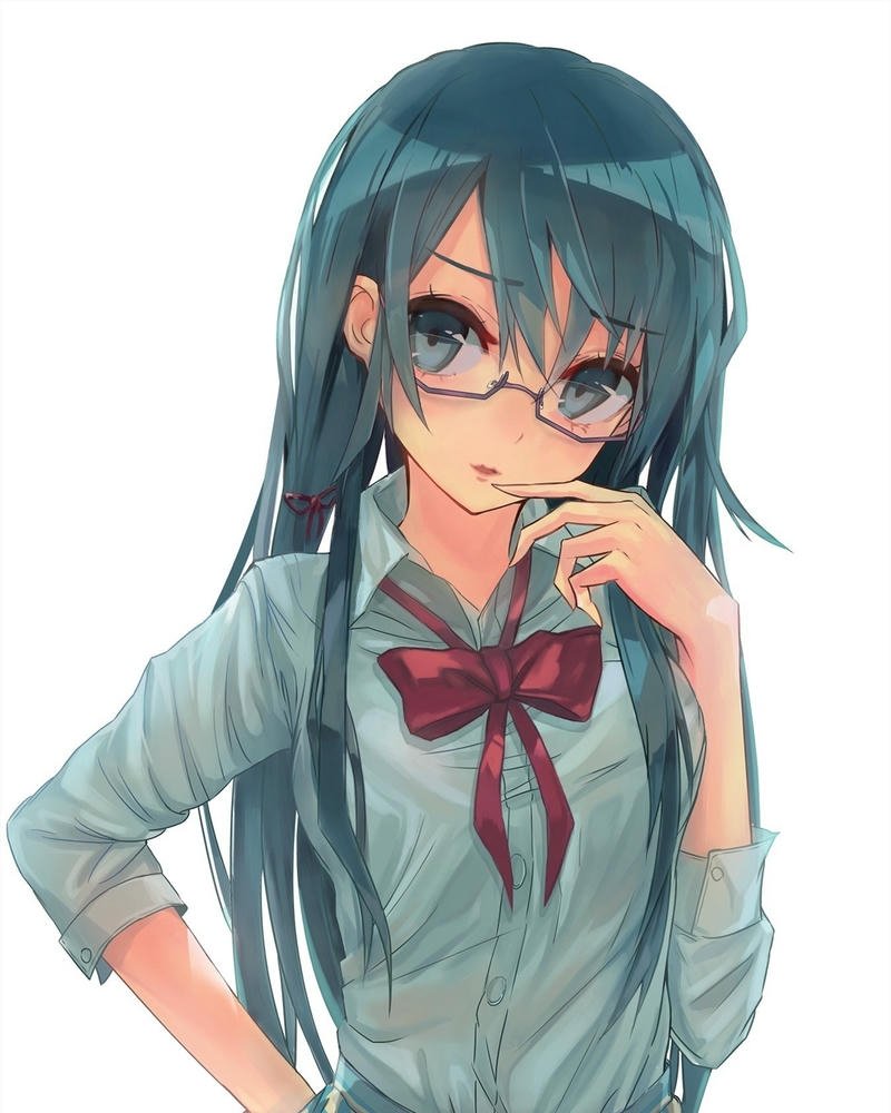 Ảnh anime đeo kính 7