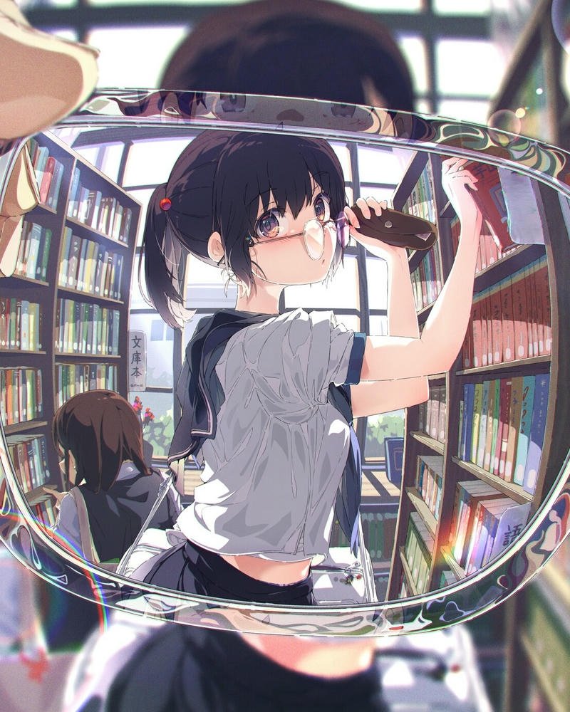 Ảnh anime đeo kính 20