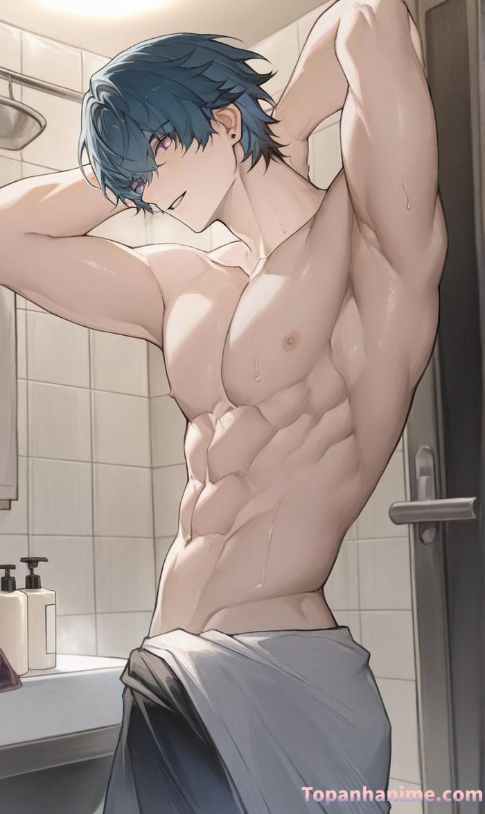 Ảnh anime nam 6 múi 11