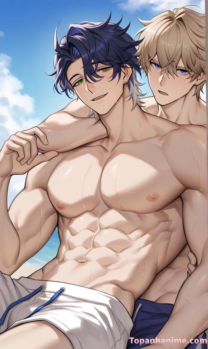 Ảnh anime nam 6 múi 25