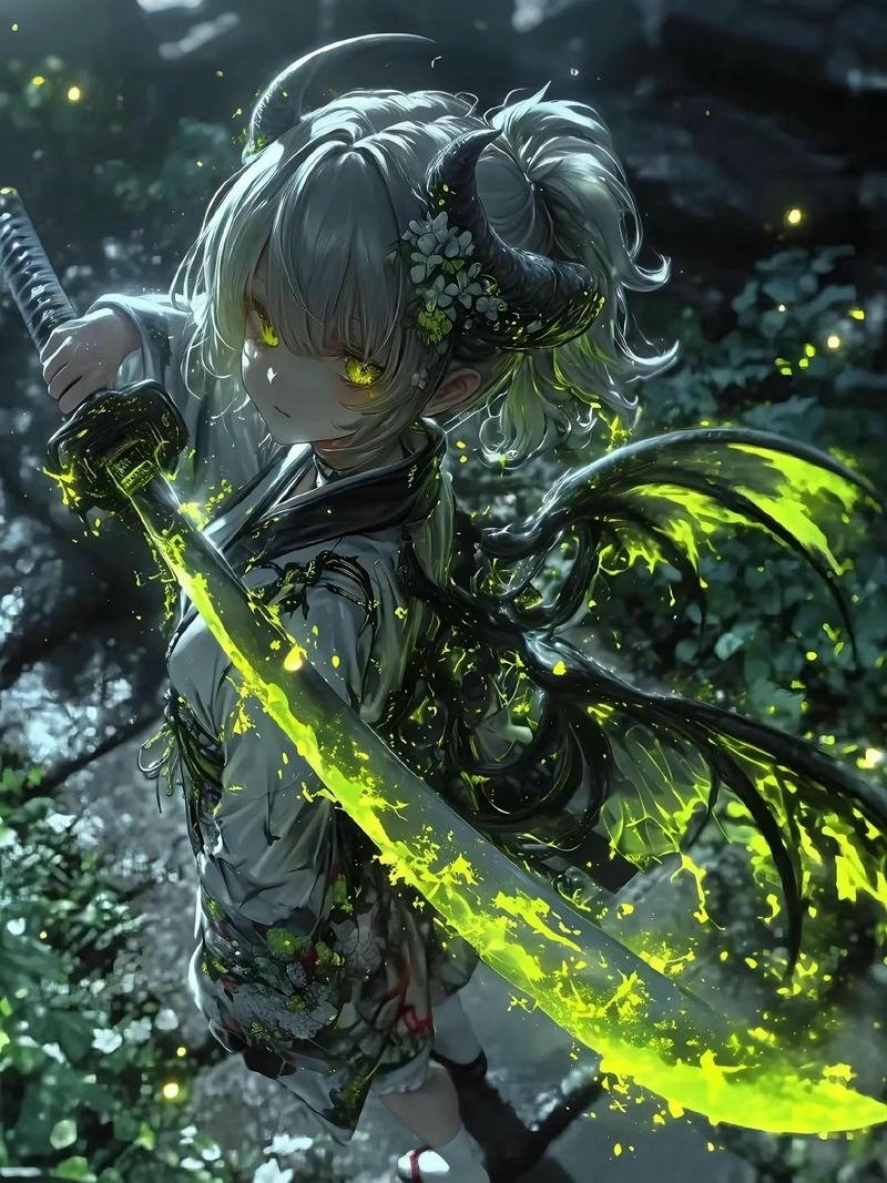 anime nữ cầm kiếm 29