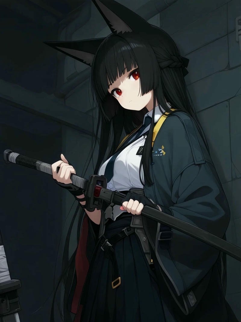 anime nữ cầm kiếm 12