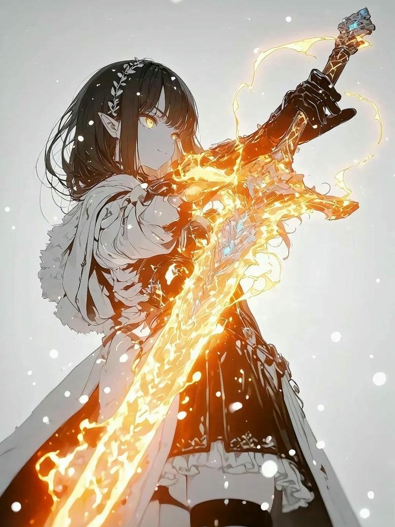 anime nữ cầm kiếm 28