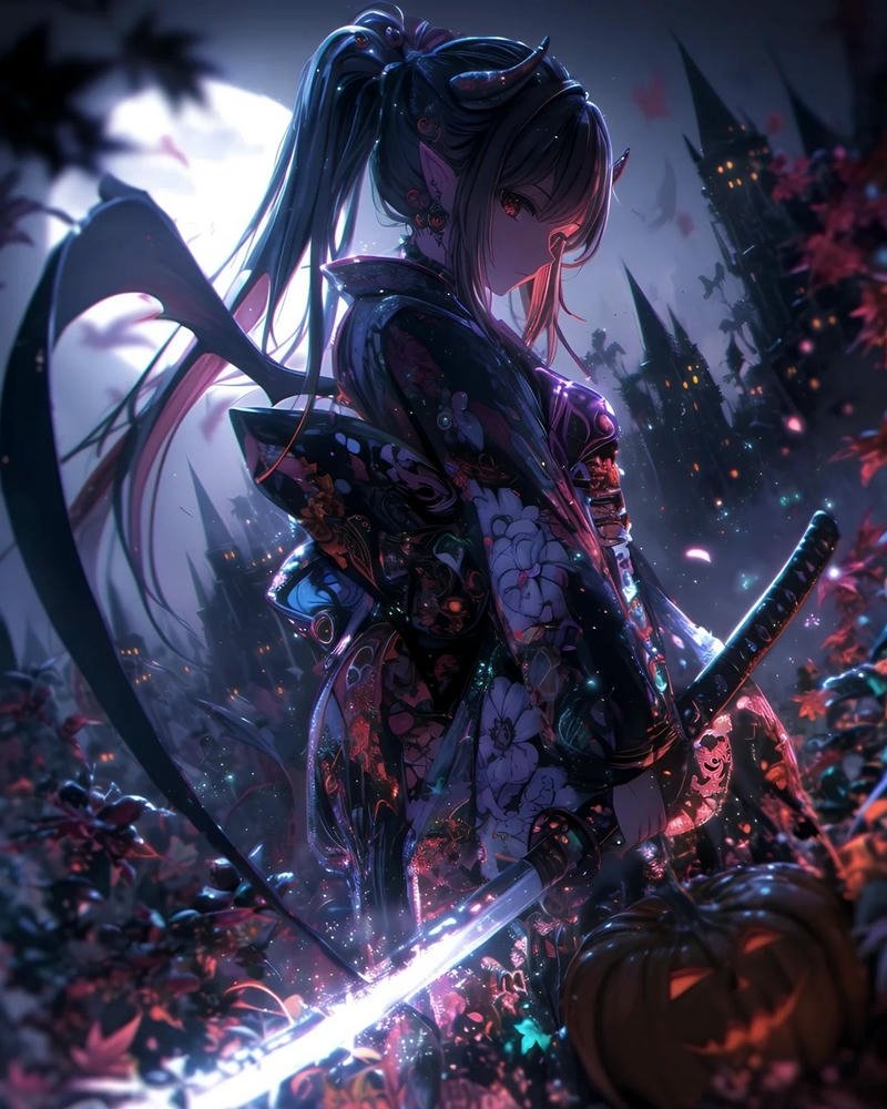 anime nữ cầm kiếm 31