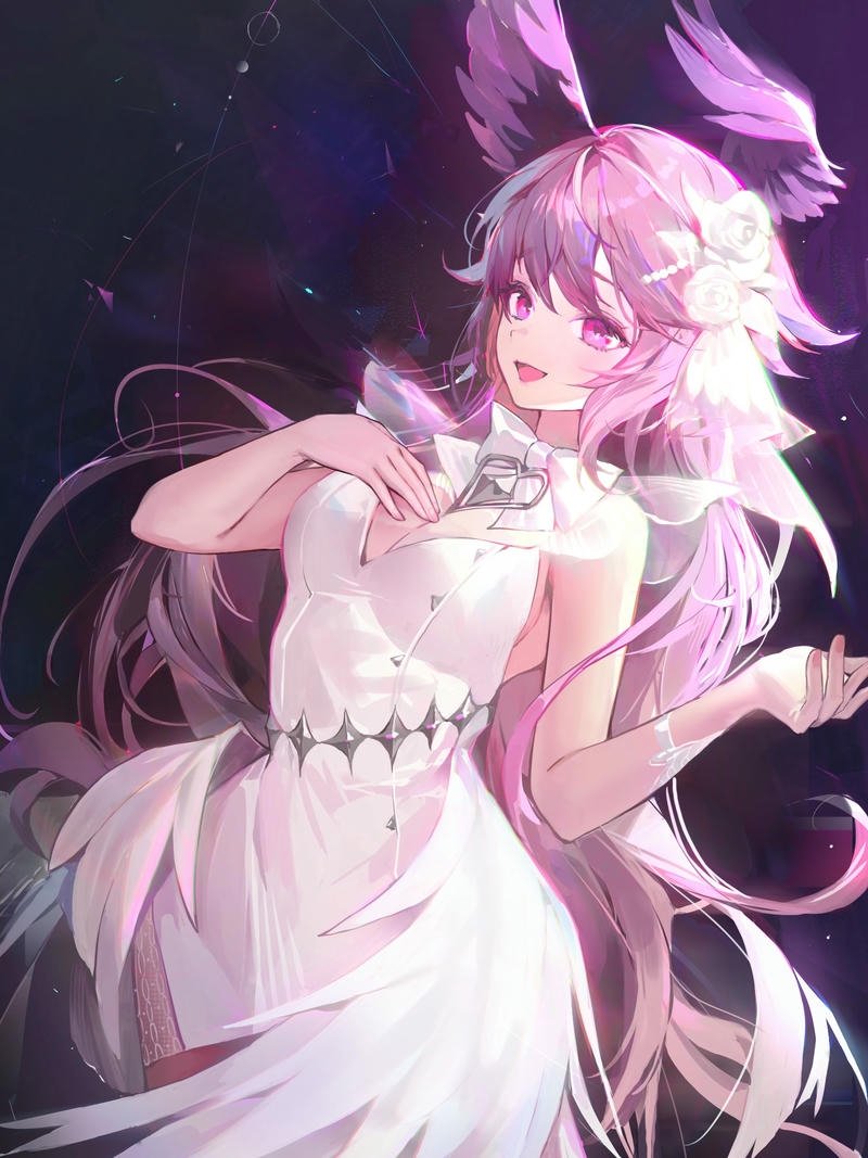 anime nữ tóc hồng 29