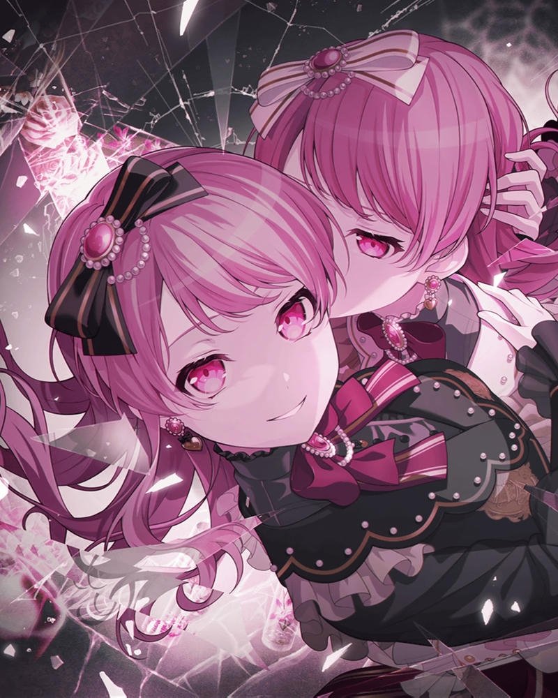 anime nữ tóc hồng 32