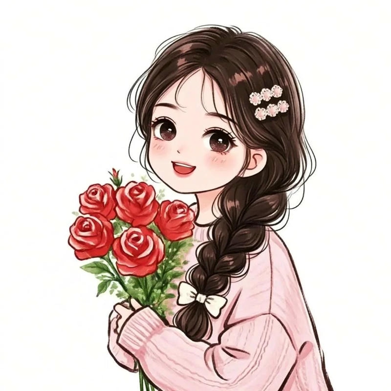 ảnh cô gái hoạt hình 14