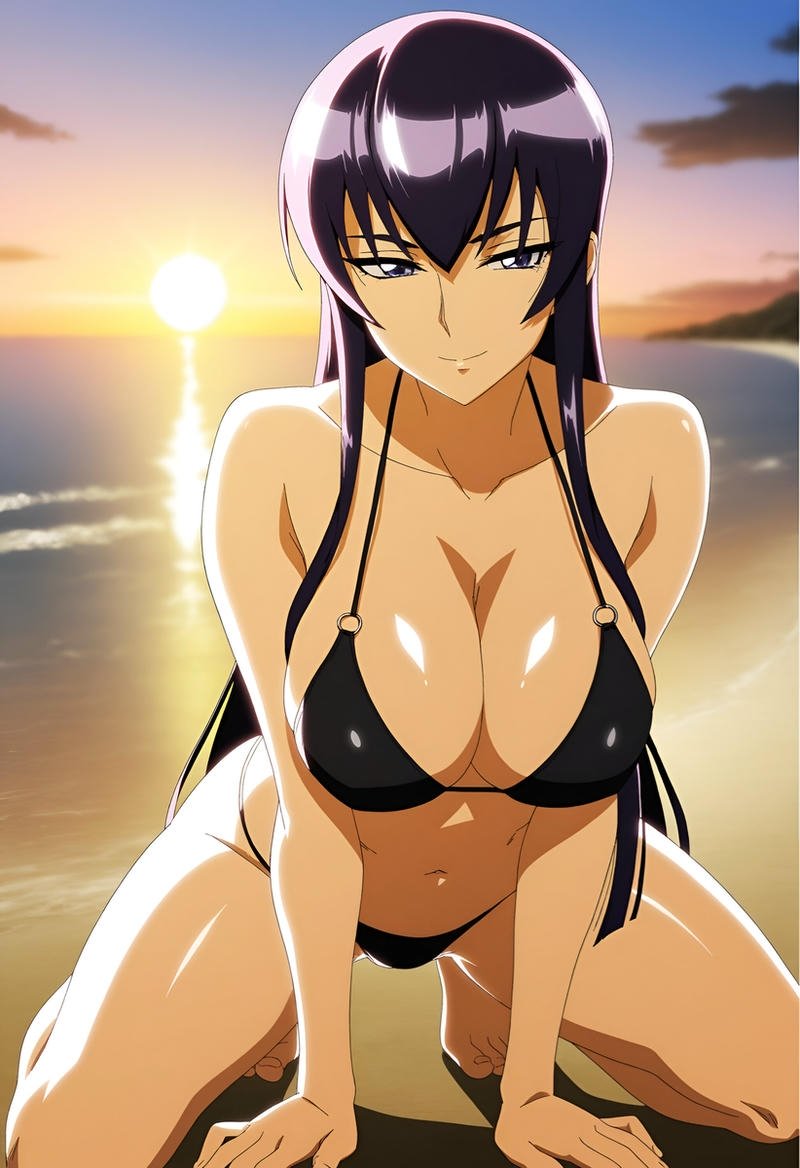 gái anime mặc bikini R34 12