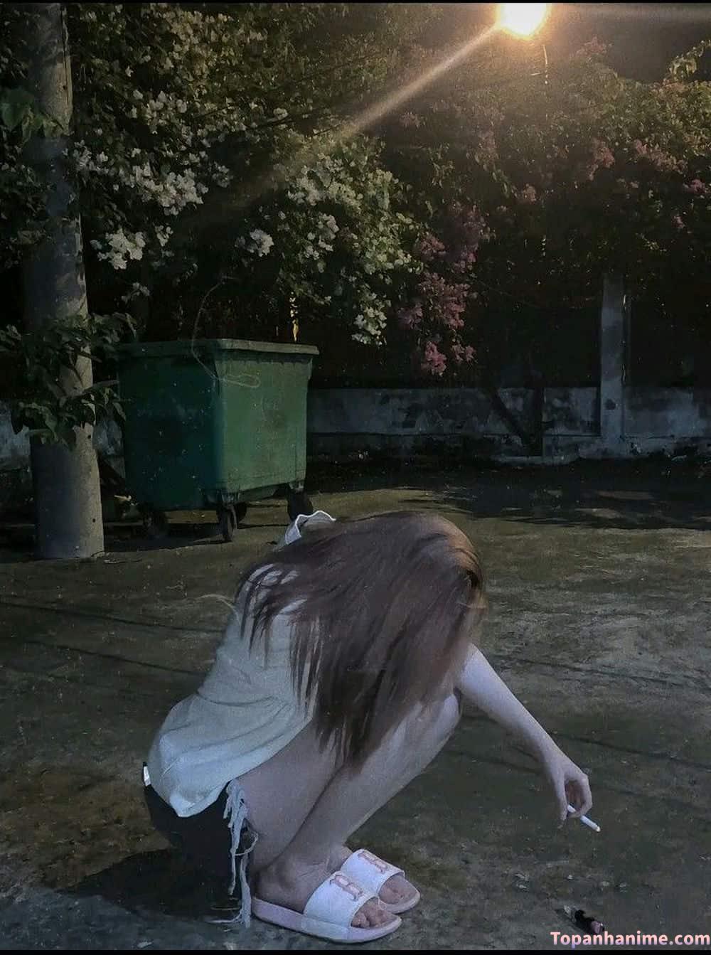 ảnh con gái hút thuốc 2