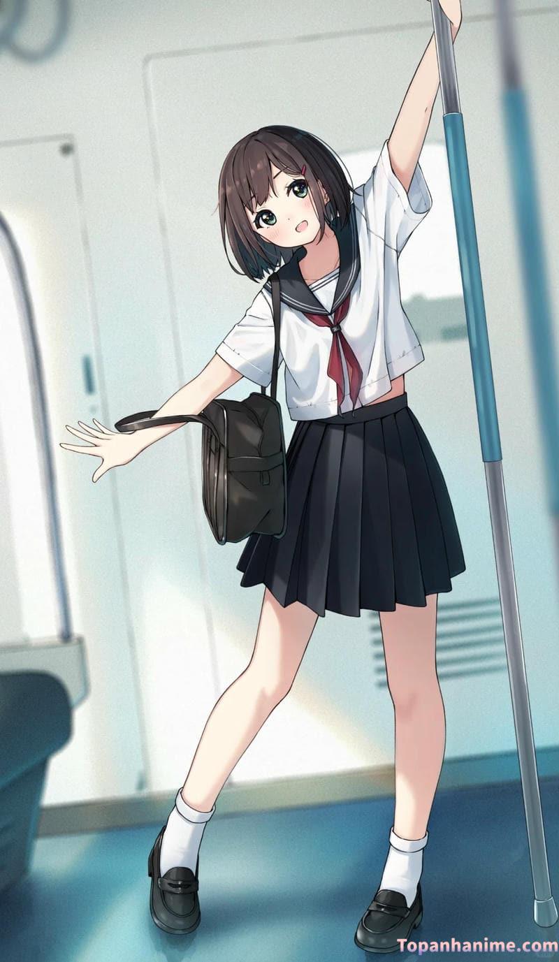 ảnh anime học sinh 8