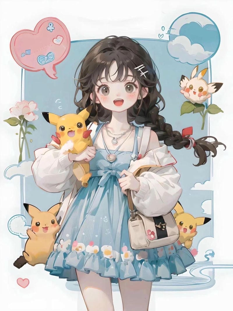 ảnh cô gái hoạt hình 22