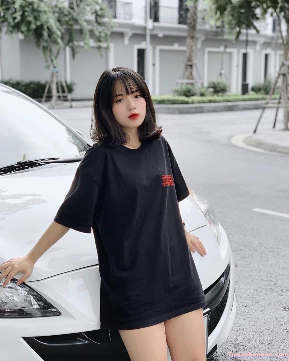 Ảnh gái xinh tóc ngang vai 2k3 14