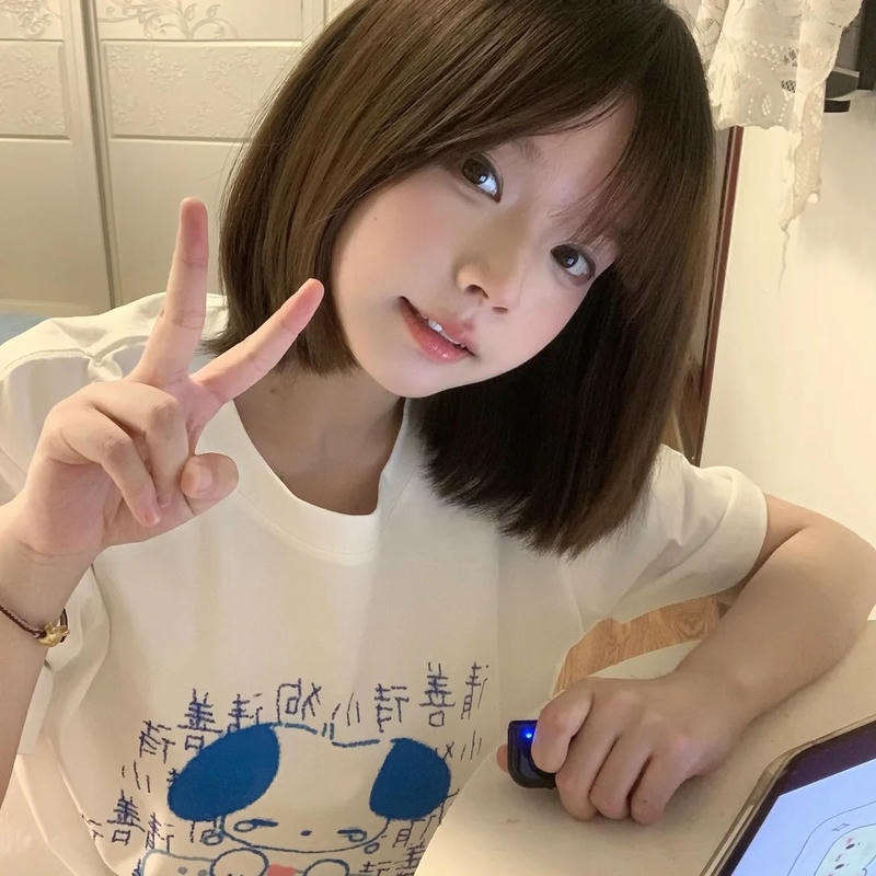 ảnh gái xinh tóc ngắn 19