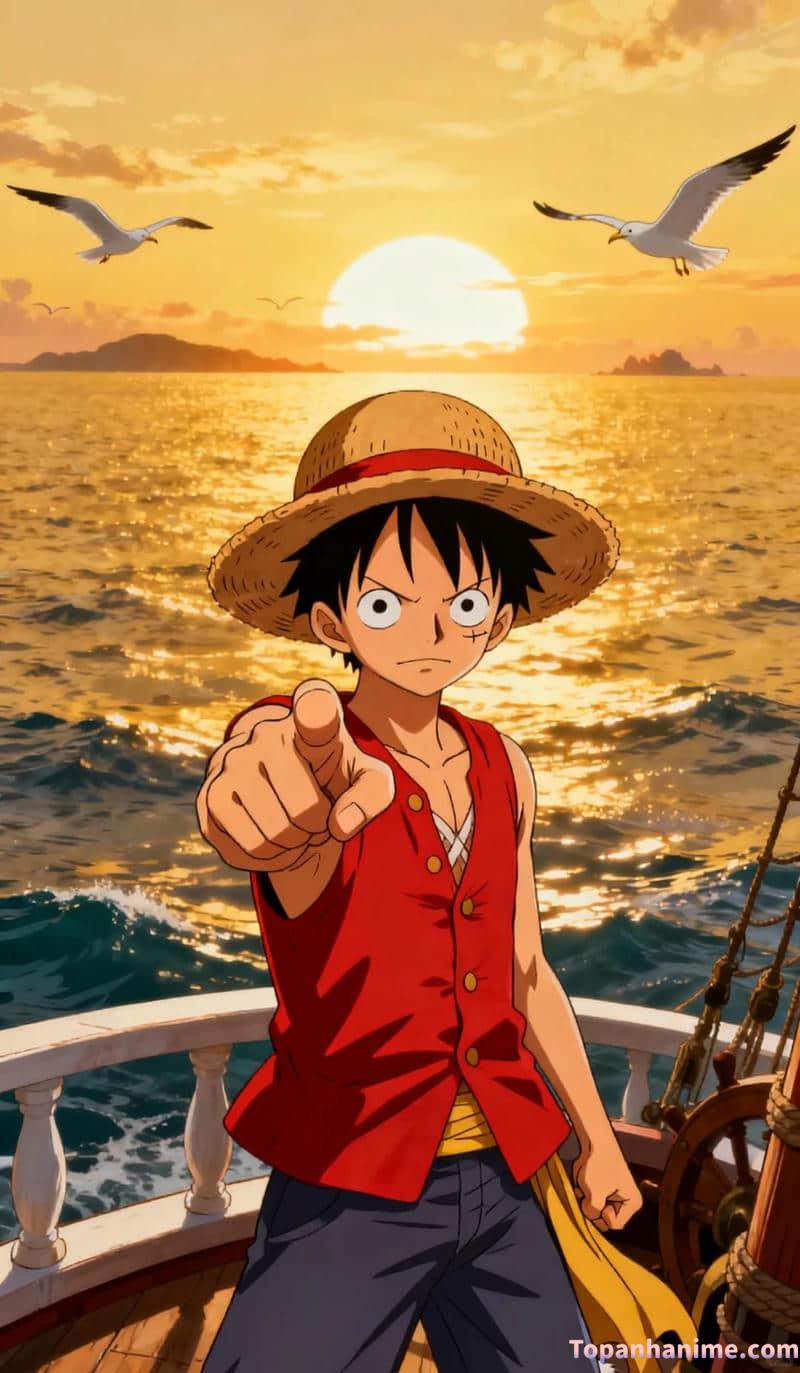 Mẫu ảnh Luffy 12