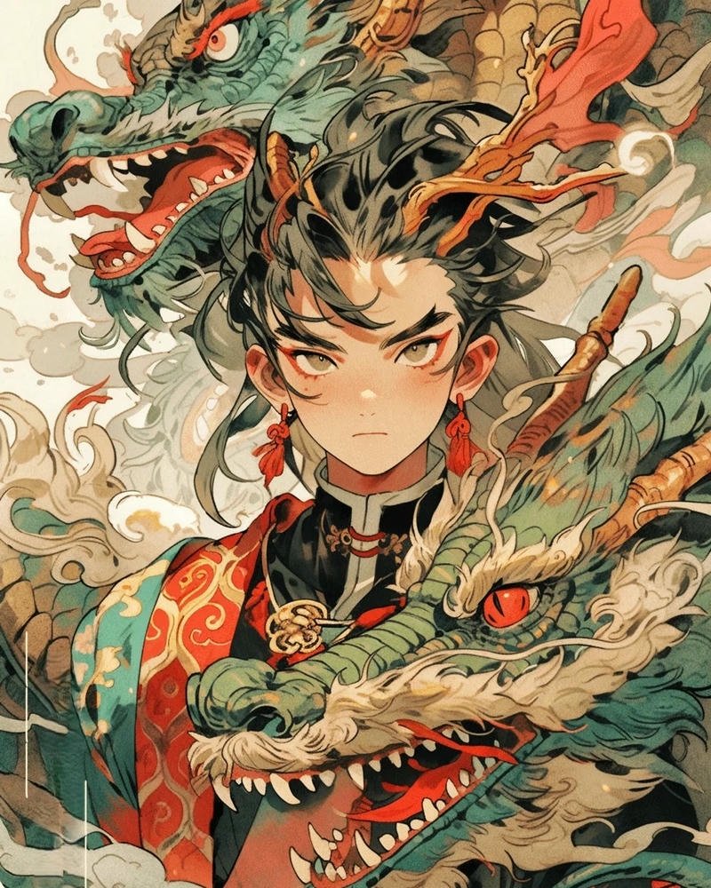 Ảnh rồng anime 4K 22