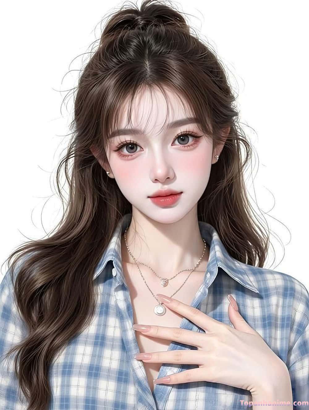 ảnh cô gái hoạt hình 8