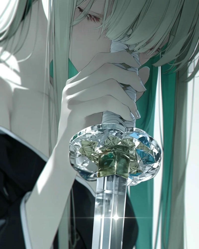 anime nữ cầm kiếm 7