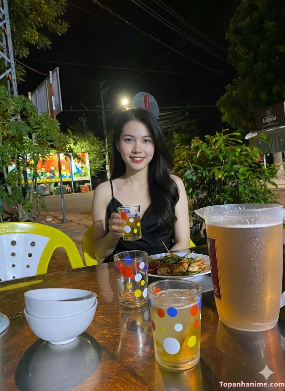 ảnh con gái uống bia 26