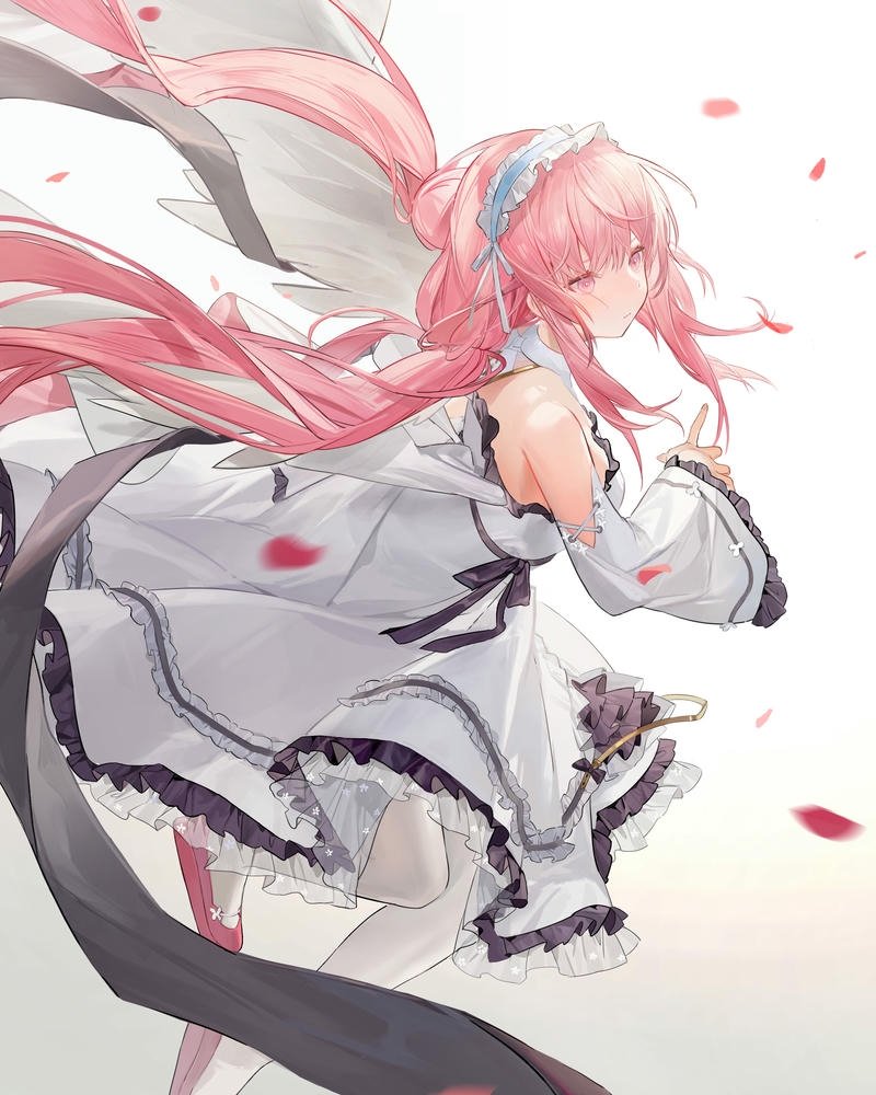 anime nữ tóc hồng 27