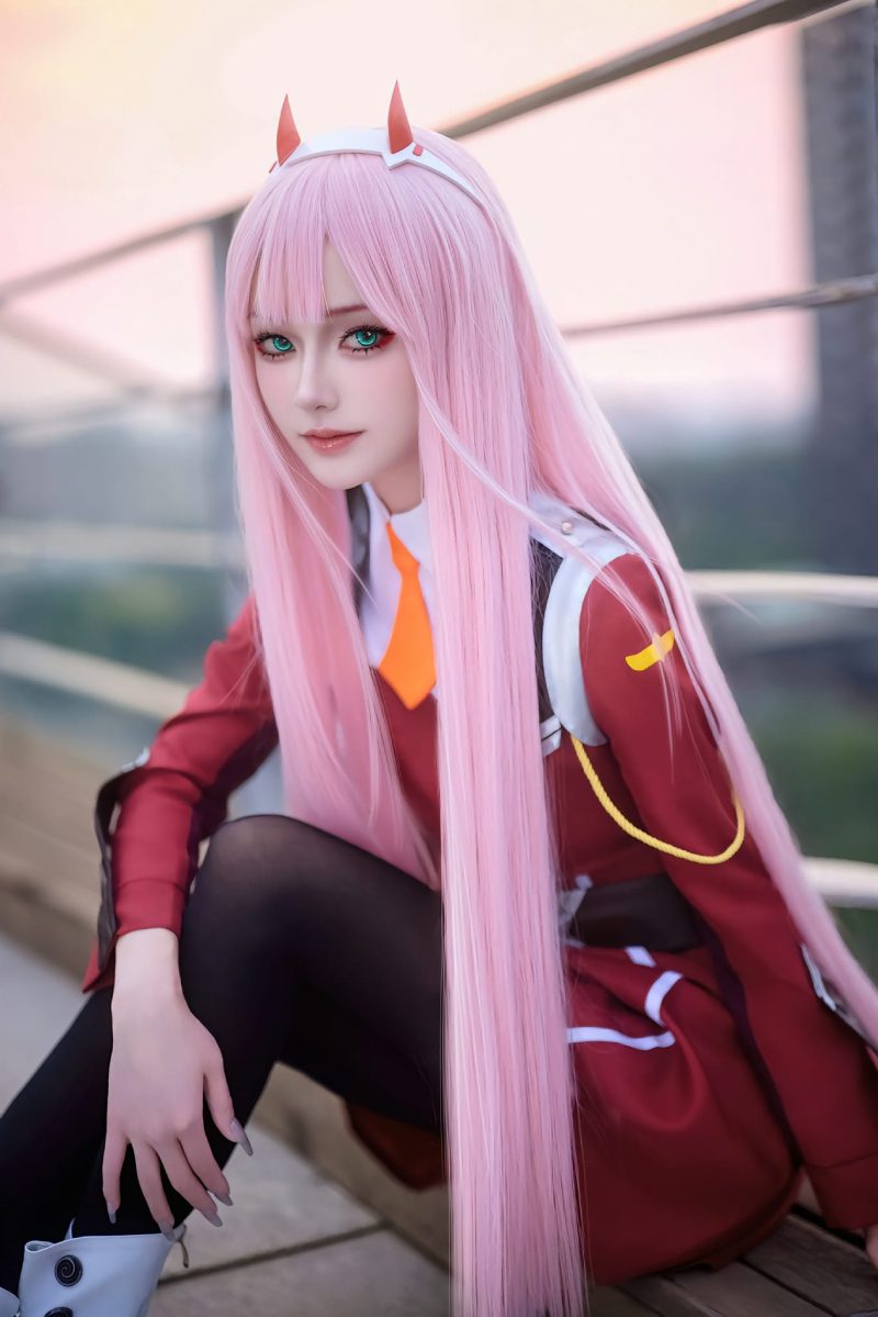 Cosplay Zero Two 5