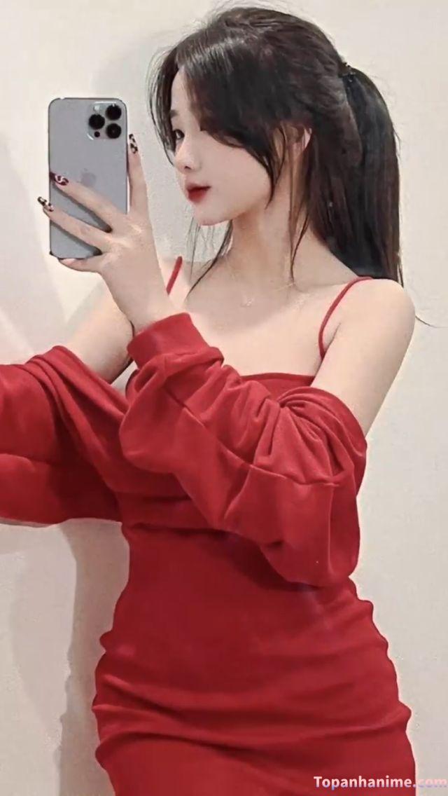 Ảnh gái xinh che mặt bằng điện thoại 18