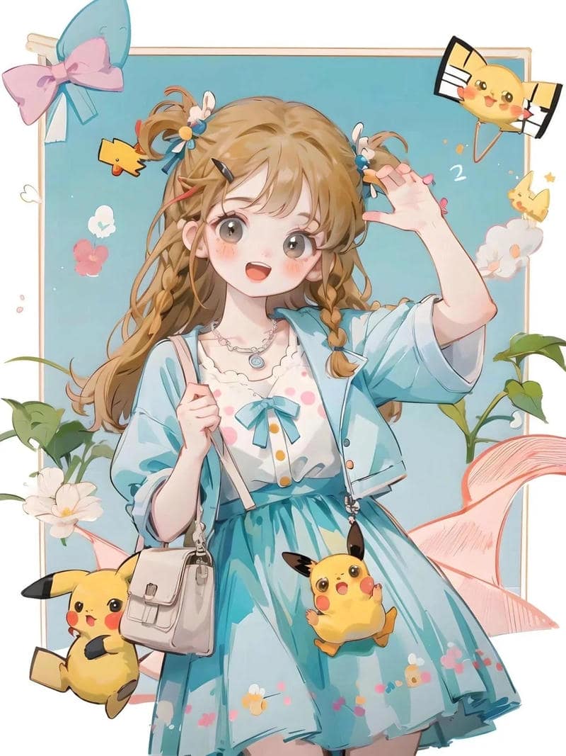 ảnh cô gái hoạt hình 29