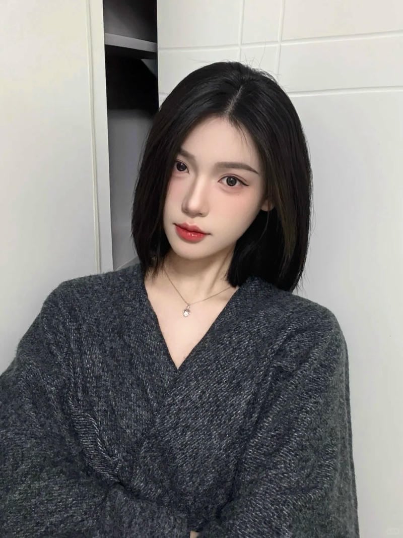 ảnh gái xinh tóc ngắn 23