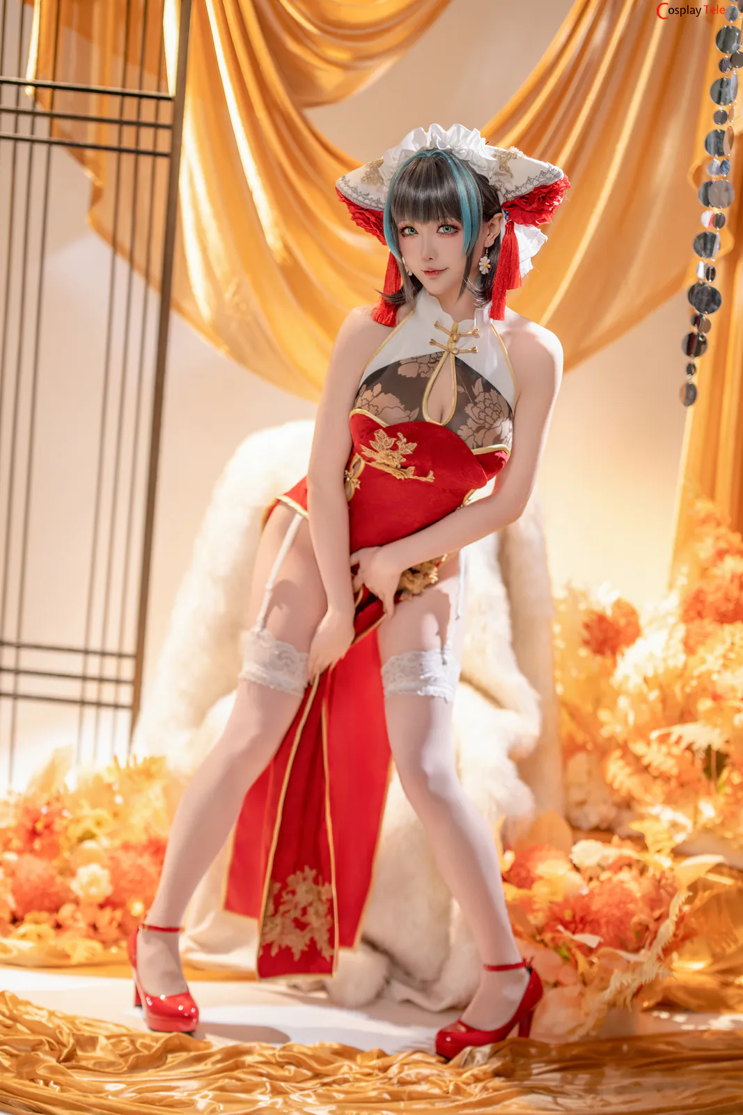 Hoshilily cosplay Cheshire 34