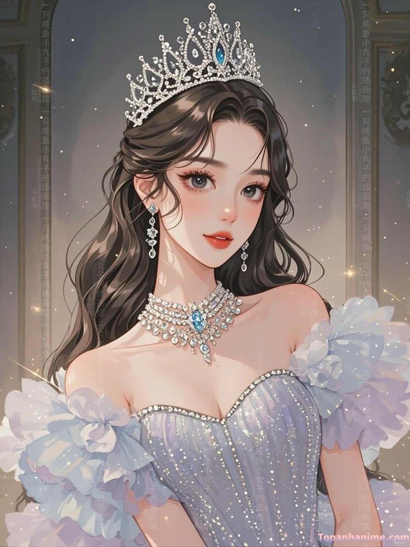 Mẫu ảnh anime công chúa lạnh lùng 15