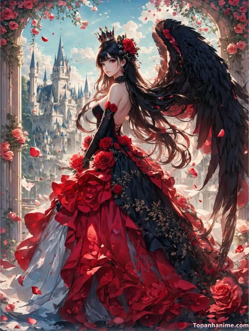 Mẫu ảnh anime công chúa lạnh lùng 16