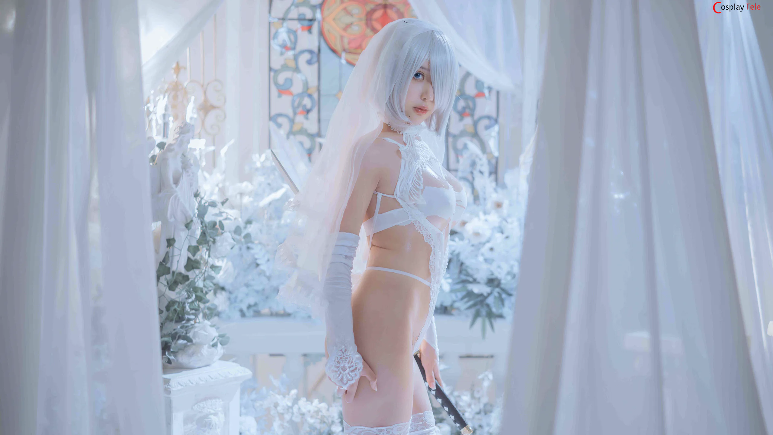 Kimmie cosplay 2B 2