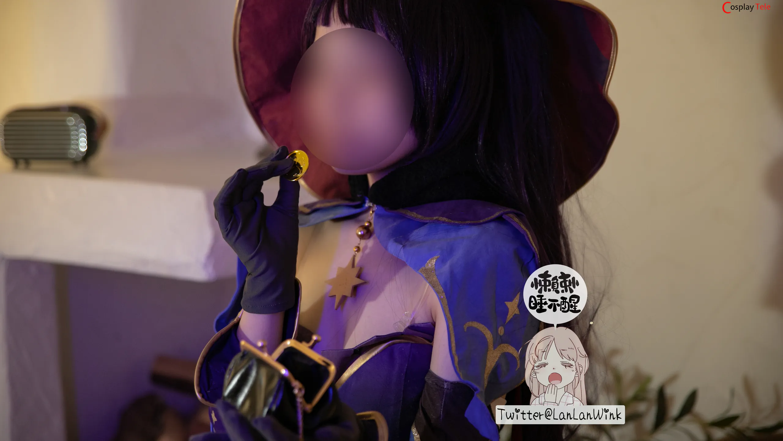 LanLanWink cosplay Mona 20