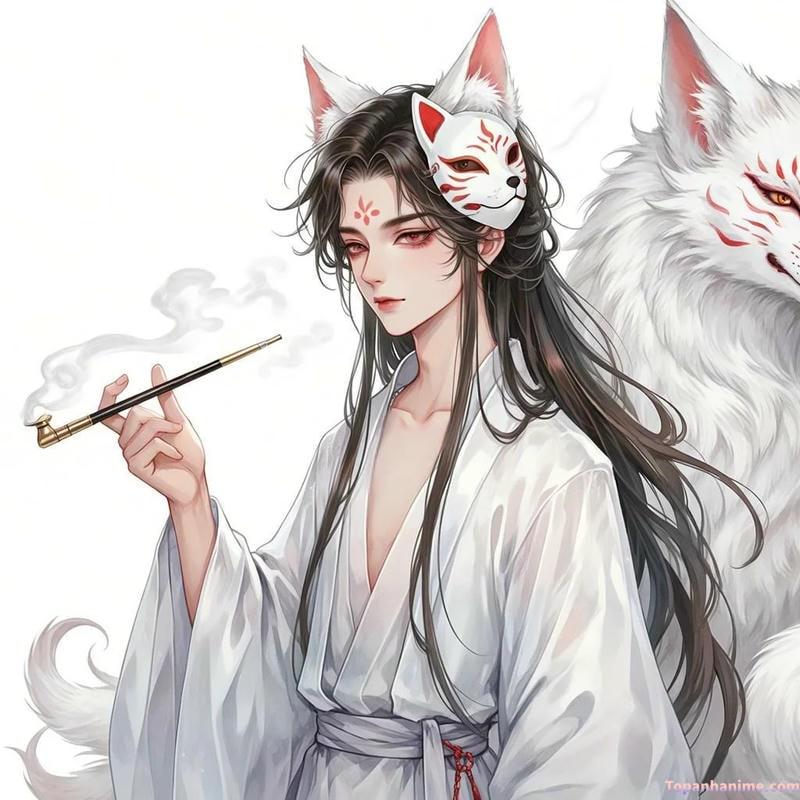 Mẫu ảnh hồ ly anime 12