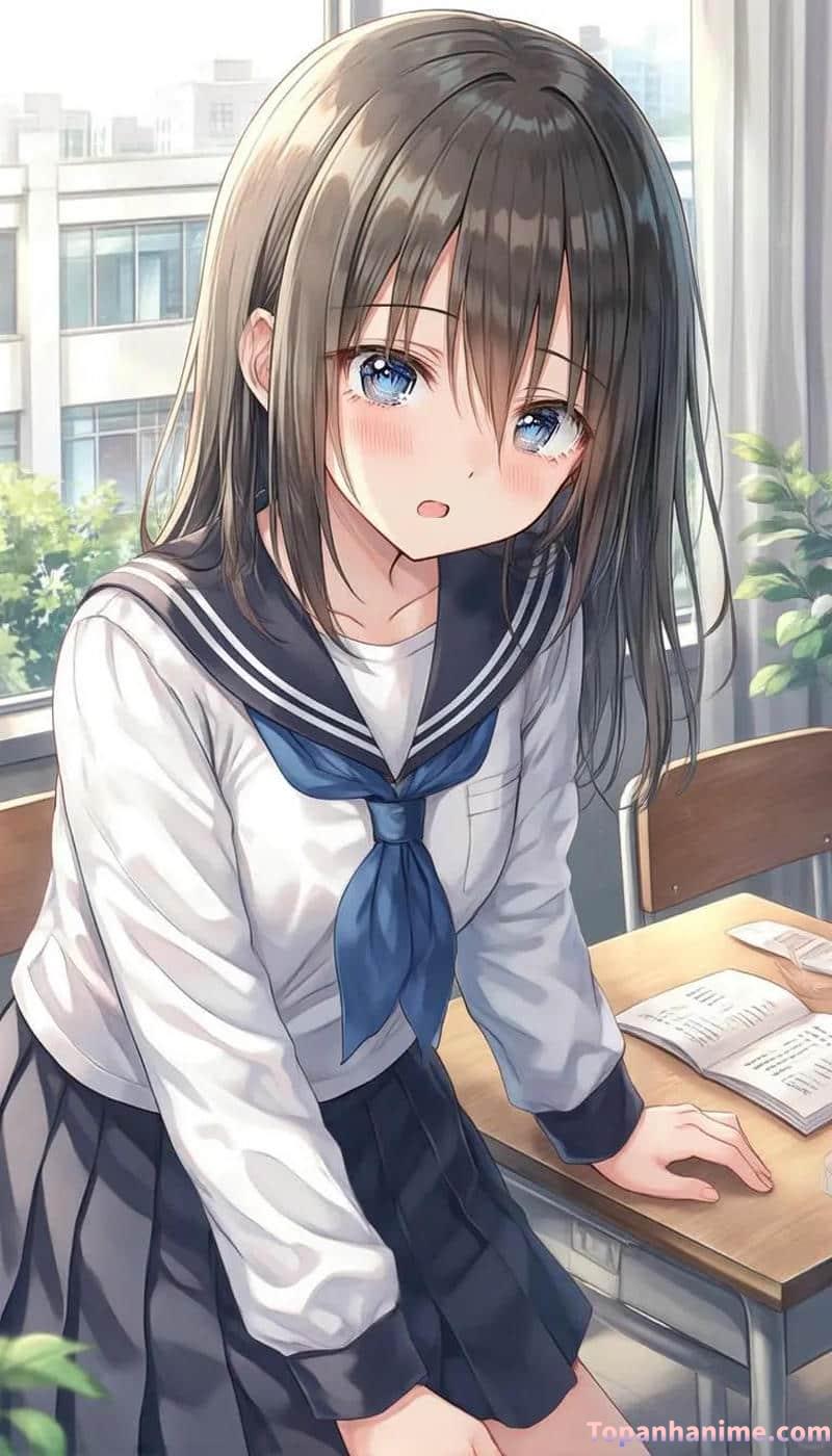 ảnh anime học sinh 21