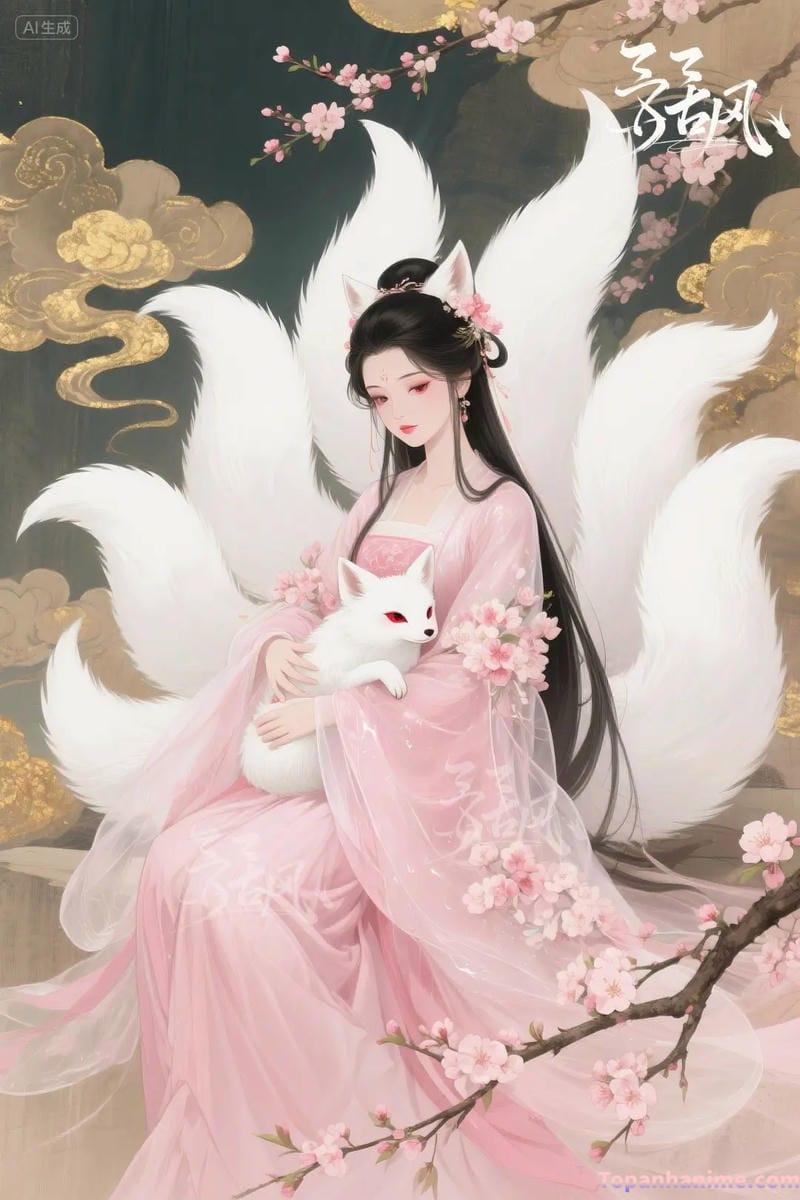 Mẫu ảnh hồ ly anime 14